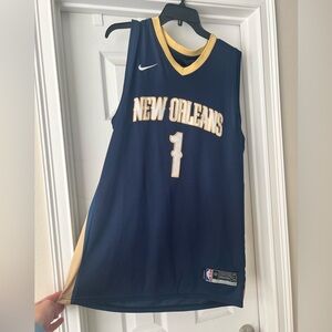 New Orleans Pelicans Zion Williamson Basketball NBA Jersey Nike